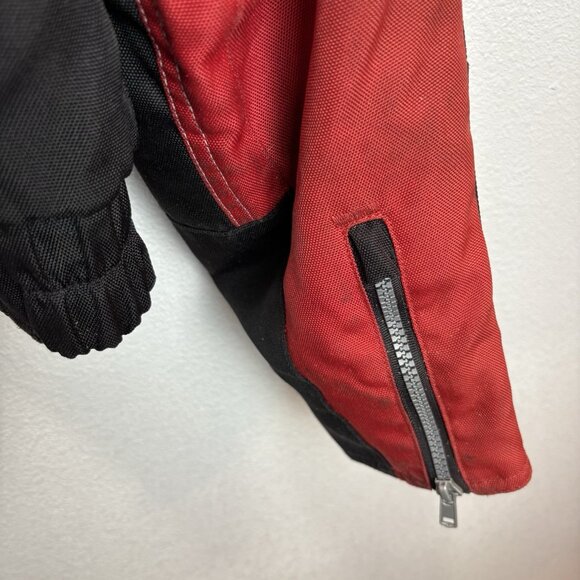 Scorpion EXO Mens Motorcycle Jacket Size XL Removable Liner + Jacket Red Black - Picture 12 of 14